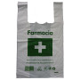 Bolsas de plástico con asa para farmacia